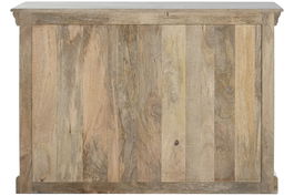 DKD Home Decor Cajonera Romantico Blanco 40x80x115 cm 4 Cajones 3 Puertas