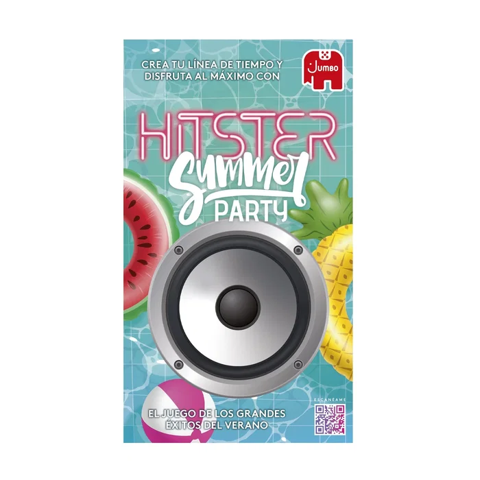 Diset Hitster Summer Party Expansión de Juego de Cartas Musicales