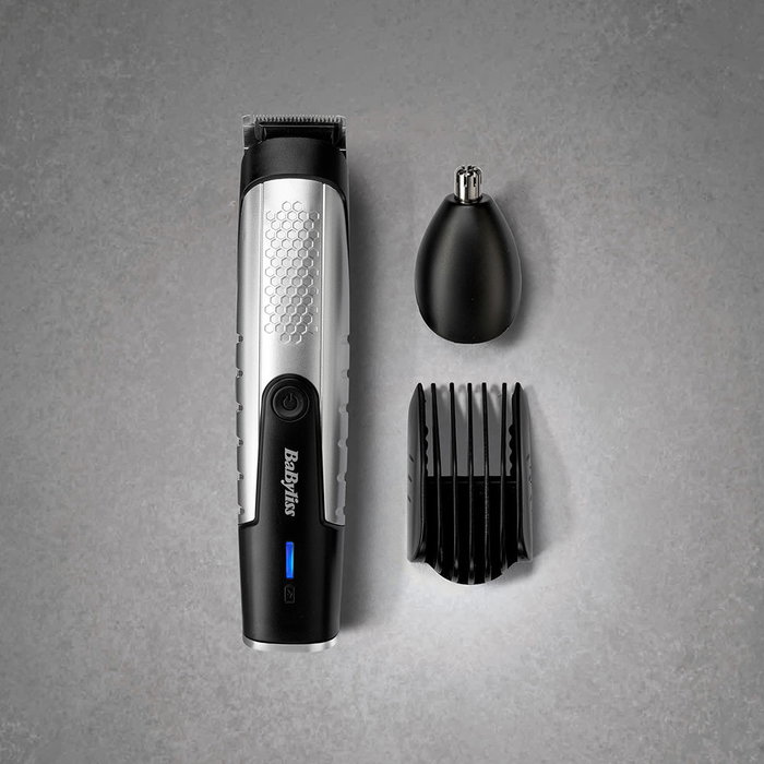 Babyliss Recortador de Barba T812E Lithium Power, Inalámbrico 80 Minutos de Uso