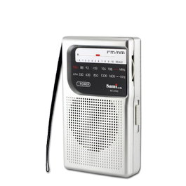 SAMI Radio Sami 2 bandas vertical plata con auriculares