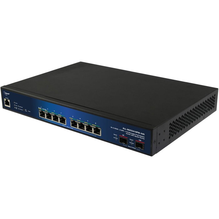 ALLNET ALL-SGC5410PM-10G Switch POE Gestionable 8+2 Puertos 10G