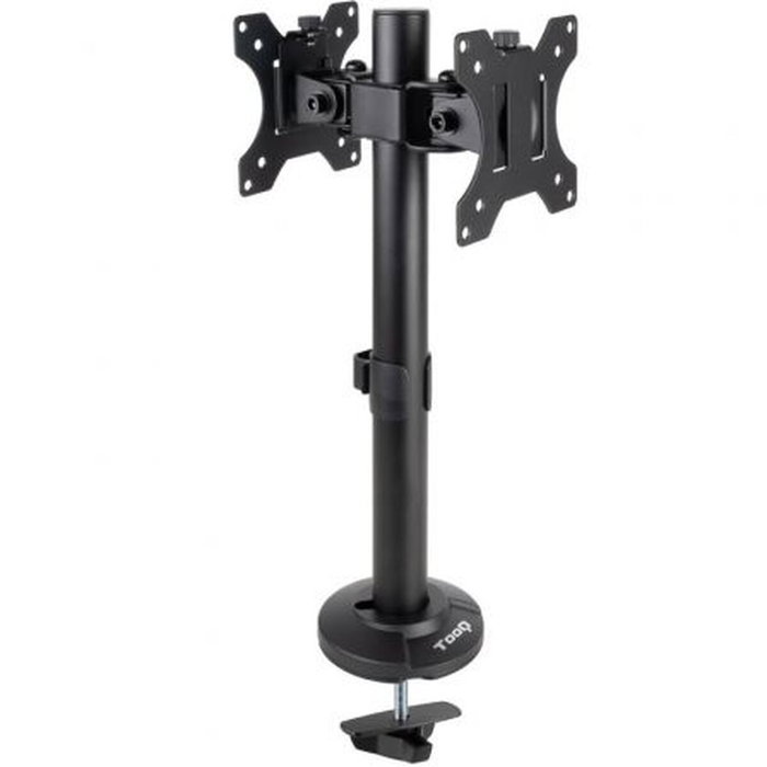 Tooq Soporte de Mesa para 2 Pantallas 17-32, DB1132TN-B, Negro