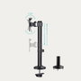 Tooq Soporte de Mesa Dual para 2 Pantallas 17-32 Pulgadas DB1132TN-B Negro
