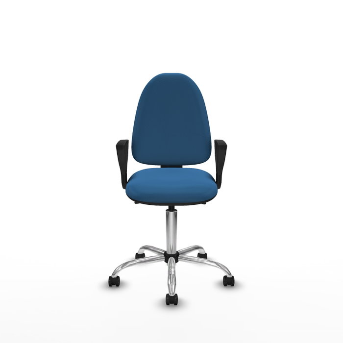 PIQUERAS Y CRESPO Silla de oficina Aýna Azul claro con mecanismo Asincro