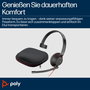 HP Poly Blackwire 5210 Monaural USB-C/A y 3,5 mm Negra