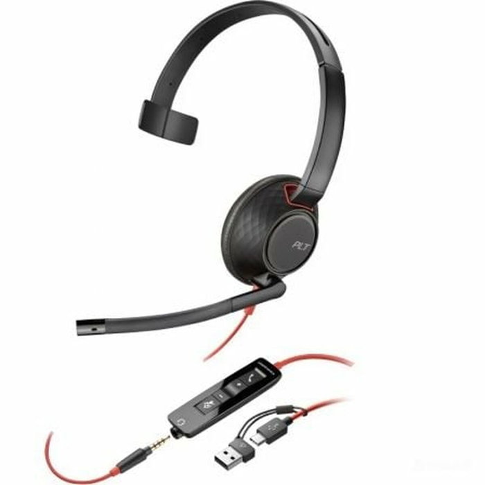 HP Poly Blackwire 5210 Monoaural USB-C/A y 3,5 mm