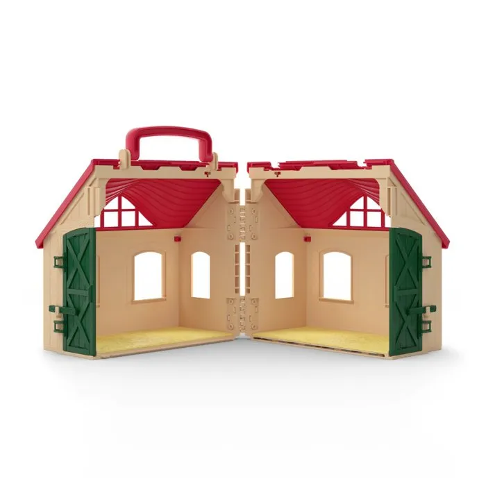 Schleich 72341 Farm World - Juego de Granja Portátil, Fácil de Transportar, para Niños a Partir de 5 Años