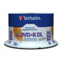 Verbatim DVD+R DL Life Series Imprimible 8x 8,5 GB 50 unidades