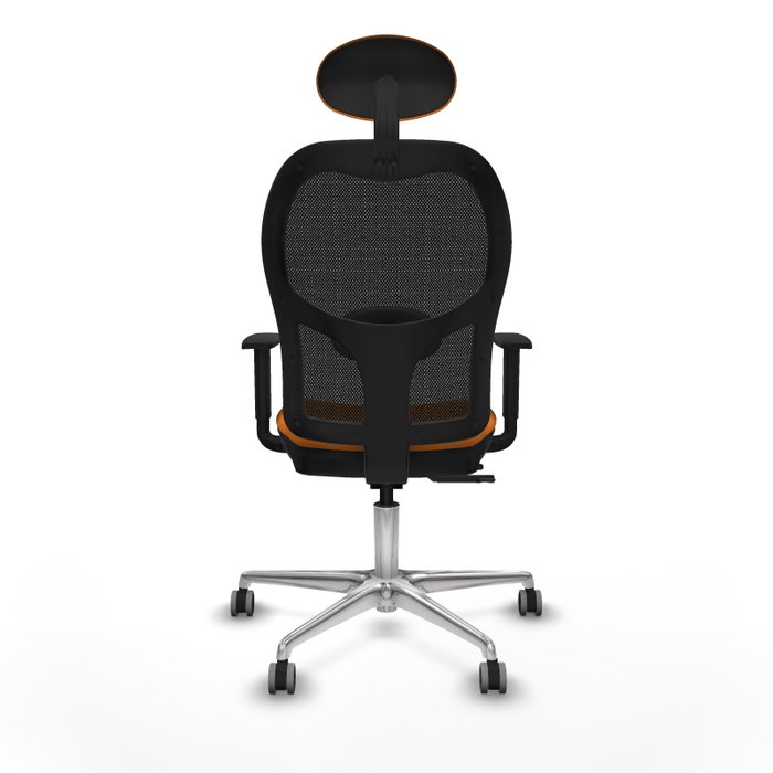 PIQUERAS Y CRESPO Silla de oficina Jorquera Naranja y Negro PIQUERAS Y CRESPO Silla de oficina Jorquera Naranja y Negro