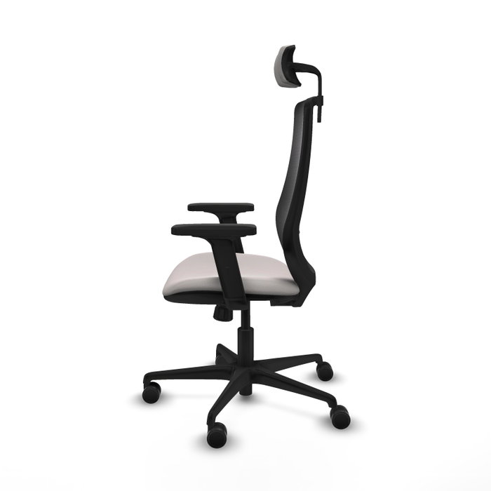 PIQUERAS Y CRESPO Silla de oficina Mardos con mecanismo Sincro Blanco y Negro PIQUERAS Y CRESPO Silla de oficina Mardos con mecanismo Sincro Blanco y Negro