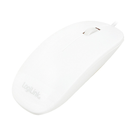 LogiLink ID0062 Ratón Óptico Blanco LogiLink ID0062 Ratón Óptico Blanco