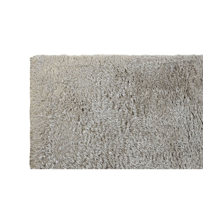 DKD Home Decor Alfombra de Poliéster Antideslizante 200x300 cm Color Topo