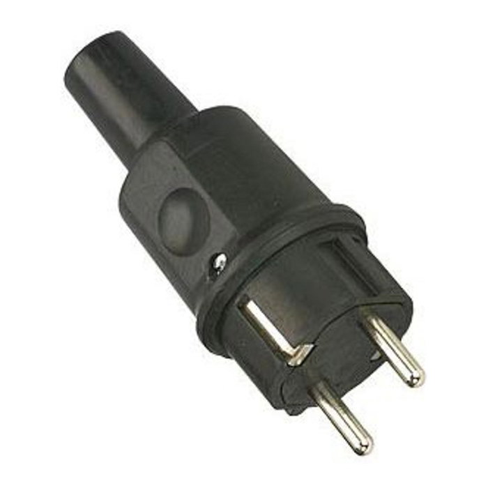 Synergy21 S21-LED-NB00061 Enchufe Schutzkontakt Stecker IP44 CEE7/7 Negro Synergy21 S21-LED-NB00061 Enchufe Schutzkontakt Stecker IP44 CEE7/7 Negro