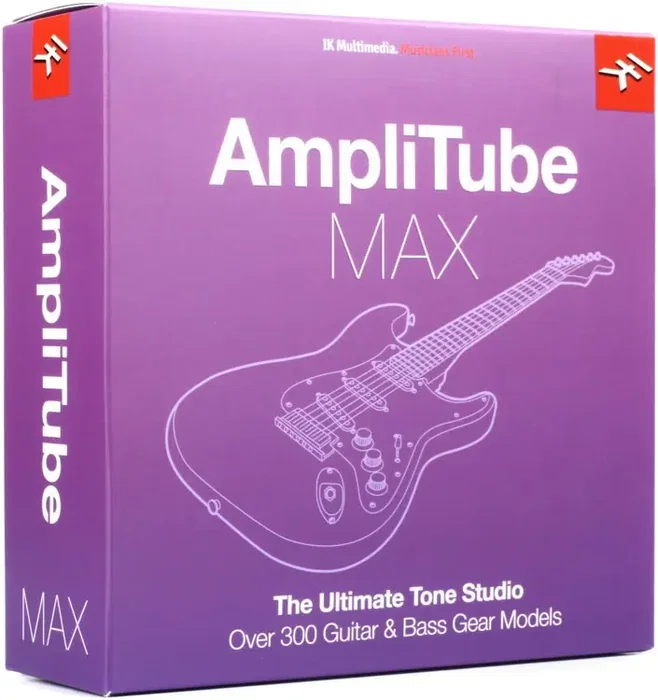 IKMULTIMED AmpliTube: Software para Guitarra, Emulación de Amplificadores y Pedales, Compatible con Mac y PC