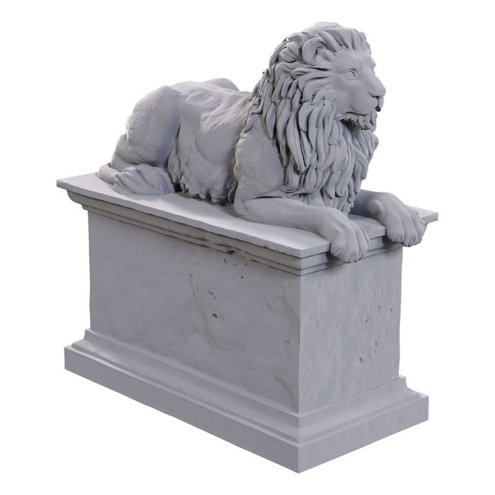 WizKids Deep Cuts Miniatures Pack de 2 Miniaturas sin pintar Stone Lion