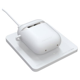 Terratec ADD Base Cargador inalámbrico Blanco para Auriculares