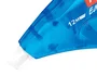 Tipp-ex Corrector de Cinta Easy Lateral, Cuerpo Translúcido Azul, Ancho 4.2 mm x 12 m, Para Papel, Invisible al Fotocopiar