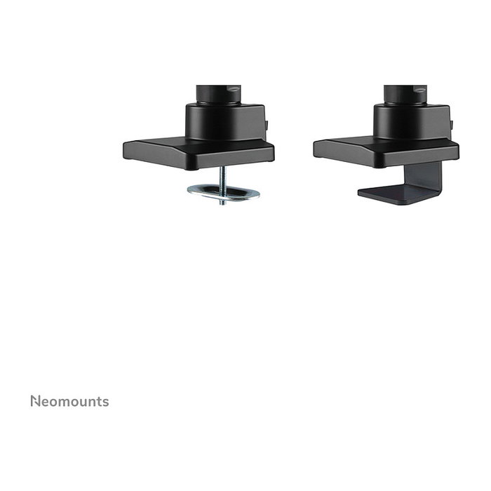 Newstar Neomounts NM-D775DXBLACK Soporte de Brazo de Monitor Doble de Escritorio con Pinza, para 2 Pantallas 10-32 pulgadas (81 cm), 8 kg, Resorte de Gas, 360 Grados, Negro Newstar Neomounts NM-D775DXBLACK Soporte de Brazo de Monitor Doble de Escritorio con Pinza, para 2 Pantallas 10-32 pulgadas (81 cm), 8 kg, Resorte de Gas, 360 Grados, Negro