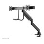Newstar Neomounts NM-D775DXBLACK Soporte de Brazo de Monitor Doble de Escritorio con Pinza, para 2 Pantallas 10-32 pulgadas (81 cm), 8 kg, Resorte de Gas, 360 Grados, Negro