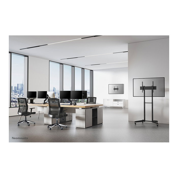 Newstar Neomounts NM-D775DXBLACK Soporte de Brazo de Monitor Doble de Escritorio con Pinza, para 2 Pantallas 10-32 pulgadas (81 cm), 8 kg, Resorte de Gas, 360 Grados, Negro Newstar Neomounts NM-D775DXBLACK Soporte de Brazo de Monitor Doble de Escritorio con Pinza, para 2 Pantallas 10-32 pulgadas (81 cm), 8 kg, Resorte de Gas, 360 Grados, Negro