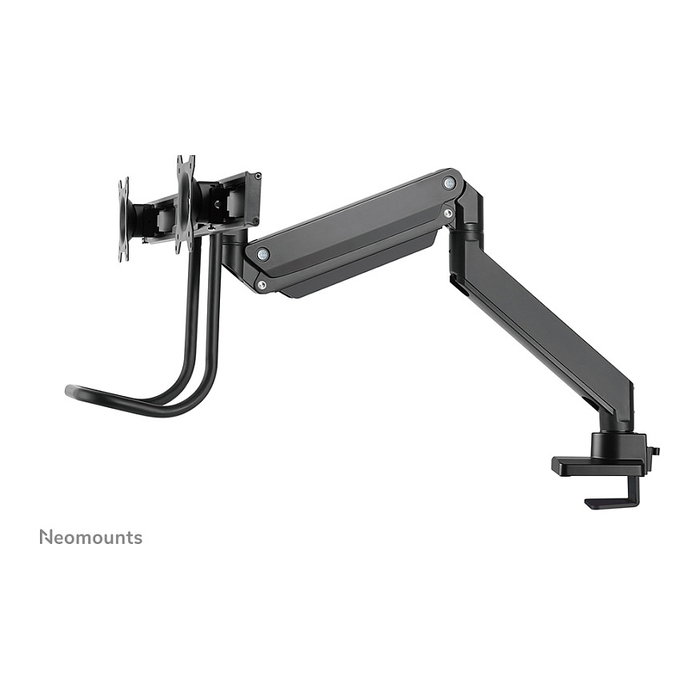 Newstar Neomounts NM-D775DXBLACK Soporte de Brazo de Monitor Doble de Escritorio con Pinza, para 2 Pantallas 10-32 pulgadas (81 cm), 8 kg, Resorte de Gas, 360 Grados, Negro Newstar Neomounts NM-D775DXBLACK Soporte de Brazo de Monitor Doble de Escritorio con Pinza, para 2 Pantallas 10-32 pulgadas (81 cm), 8 kg, Resorte de Gas, 360 Grados, Negro
