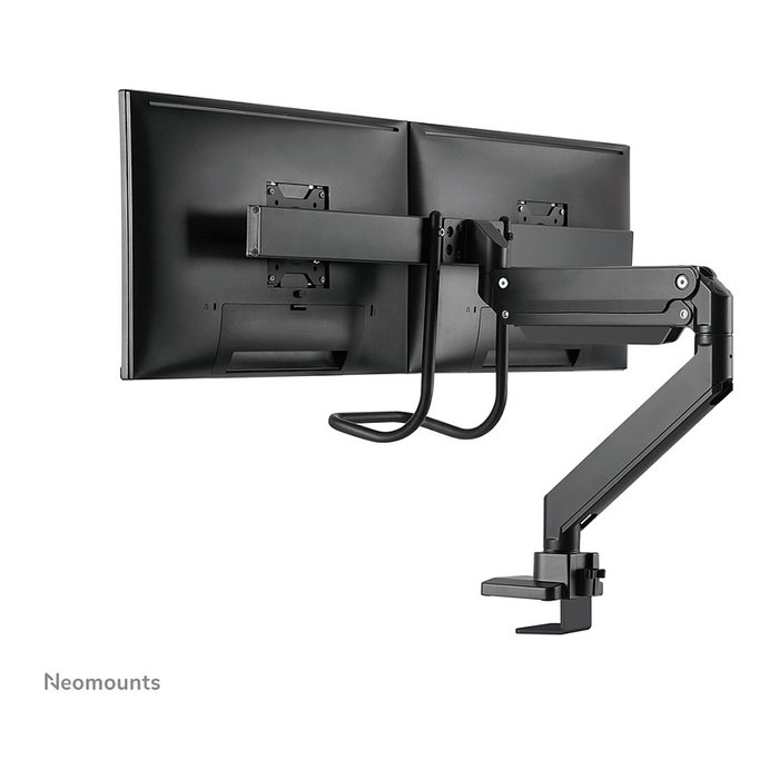 Newstar Neomounts NM-D775DXBLACK Soporte de Brazo de Monitor Doble de Escritorio con Pinza, para 2 Pantallas 10-32 pulgadas (81 cm), 8 kg, Resorte de Gas, 360 Grados, Negro Newstar Neomounts NM-D775DXBLACK Soporte de Brazo de Monitor Doble de Escritorio con Pinza, para 2 Pantallas 10-32 pulgadas (81 cm), 8 kg, Resorte de Gas, 360 Grados, Negro