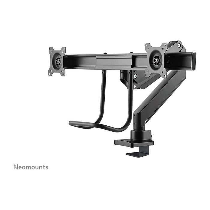 Newstar Neomounts NM-D775DXBLACK Soporte de Brazo de Monitor Doble de Escritorio con Pinza, para 2 Pantallas 10-32 pulgadas (81 cm), 8 kg, Resorte de Gas, 360 Grados, Negro Newstar Neomounts NM-D775DXBLACK Soporte de Brazo de Monitor Doble de Escritorio con Pinza, para 2 Pantallas 10-32 pulgadas (81 cm), 8 kg, Resorte de Gas, 360 Grados, Negro