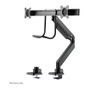 Newstar Neomounts NM-D775DXBLACK Soporte de Brazo de Monitor Doble de Escritorio con Pinza, para 2 Pantallas 10-32 pulgadas (81 cm), 8 kg, Resorte de Gas, 360 Grados, Negro
