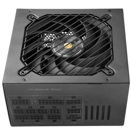 Mars Gaming MPB750PSI Fuente de Alimentación ATX 3.1 750W 80 Plus Gold Full Modular, Ventilador 140mm Silencioso, Conector PCIe 5.1 12V-2x6, Certificación Gold, 10 Años Garantía