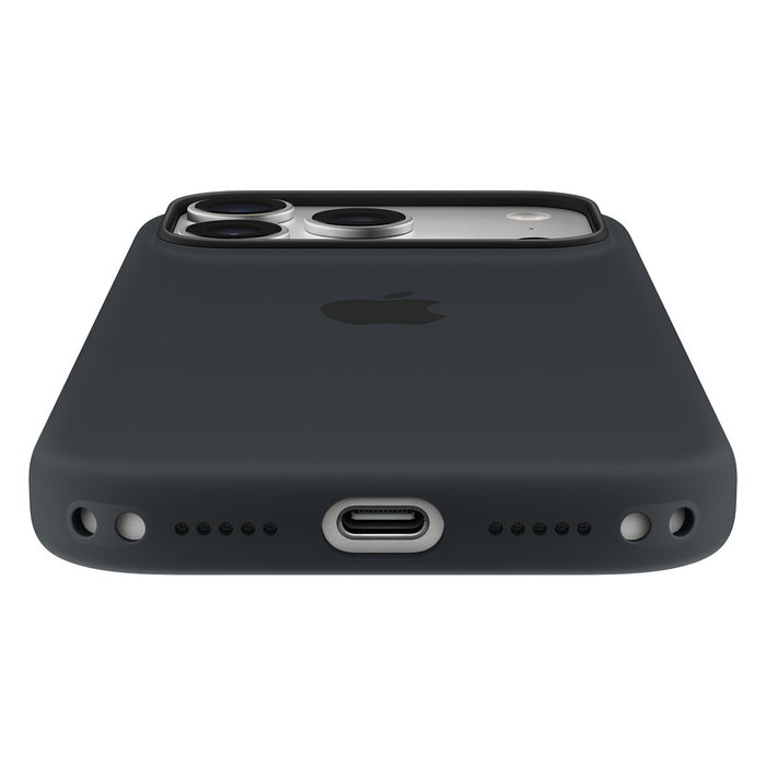 Apple Funda de silicona con MagSafe para iPhone 17 Pro, compatible con MagSafe, color negro - MGFK4ZM/A