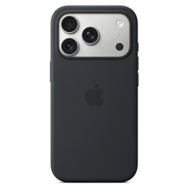 Apple iPhone 17 Pro Funda de silicona con MagSafe - Negro