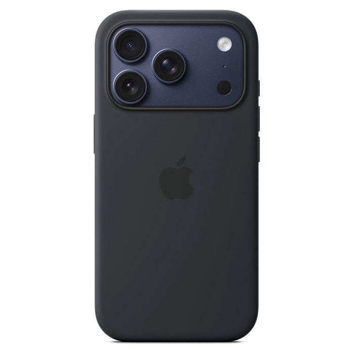 Apple Funda de silicona con MagSafe para iPhone 17 Pro, compatible con MagSafe, color negro - MGFK4ZM/A