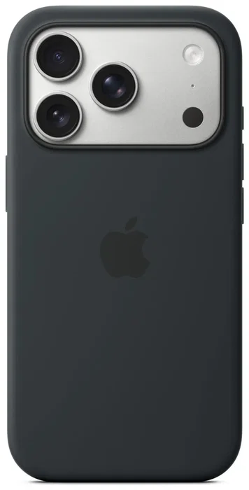 Apple Funda de silicona con MagSafe para iPhone 17 Pro - Negro Apple Funda de silicona con MagSafe para iPhone 17 Pro - Negro