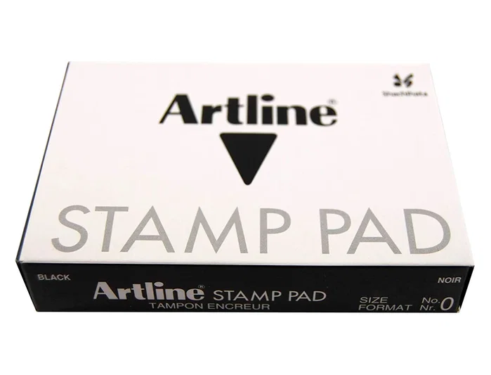 Artline Almohadilla para sellos nº0 negro 56x90 mm Artline Almohadilla para sellos nº0 negro 56x90 mm