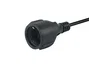 EQUIP Cable de extensión Schuko a CEE7/3 5.00m Negro