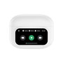 Muvit For Change Auriculares True Wireless Eco-Sound Blanco con ANC+ENC y Pantalla en Estuche M2404