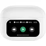 Muvit For Change Auriculares Bluetooth M2404 True Wireless Estéreo con Pantalla ANC ENC Blancos