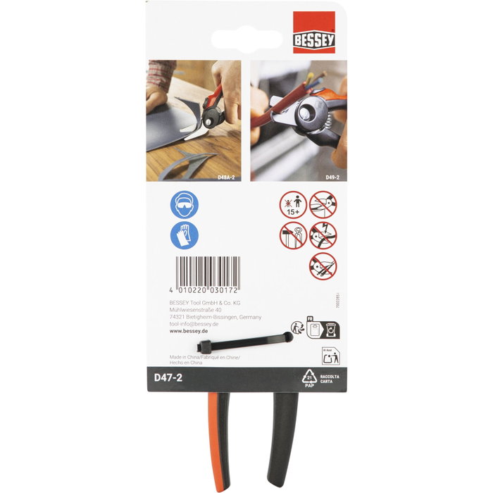 Bessey Tijera universal recta D47-2