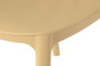 DKD Home Decor Silla PP Amarilla Apilable