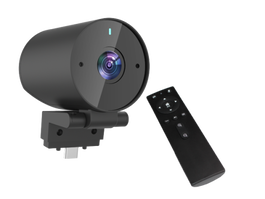 Newline Cámara VC 4K 61013N00TC4N22M Compatible Lyra Elara, AI, Zoom Digital 3,75X, Auto Framing, Ángulo 120º, Mic Dual, Mando