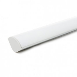 Greenice Perfil de Aluminio para Tira LED con Difusor Opal 2M
