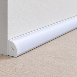 Greenice Perfil de Aluminio para Tira LED con Difusor Opal 2M