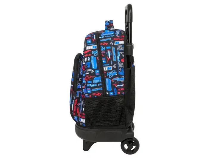 Safta Mochila con Ruedas Hot Wheels Compact Ext. 33x45x22 cm Safta Mochila con Ruedas Hot Wheels Compact Ext. 33x45x22 cm
