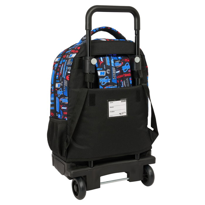Safta Mochila con Ruedas Hot Wheels Compact Ext. 33x45x22 cm Safta Mochila con Ruedas Hot Wheels Compact Ext. 33x45x22 cm