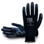 IGARTEX Guantes de Poliéster y Nitrilo Touch Negro Talla XL-10