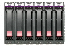 HP Enterprise 2.5" 14.4TB HPE MSA 12G 10K SFF 6-Pack HDD Bundle, SAS, 10000 RPM