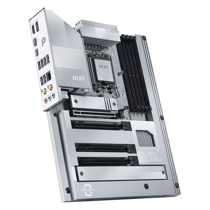 MSI PRO Z890-S WiFi PZ Placa Base ATX, Chipset Intel Z890, Socket LGA 1851, Compatible con Intel Core Ultra Series 2, 256GB DDR5, Wi-Fi 7, Bluetooth 5.4, RAID