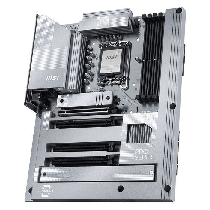 MSI PRO Z890-S WiFi PZ Placa Base ATX, Chipset Intel Z890, Socket LGA 1851, Compatible con Intel Core Ultra Series 2, 256GB DDR5, Wi-Fi 7, Bluetooth 5.4, RAID