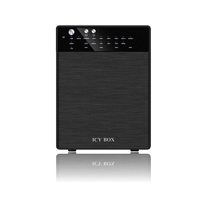 ICY BOX IB-RD3640SU3 Sistema RAID para 4 unidades de 3.5 pulg. con USB 3.0 y eSATA ICY BOX IB-RD3640SU3 Sistema RAID para 4 unidades de 3.5 pulg. con USB 3.0 y eSATA