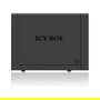 ICY BOX IB-RD3640SU3 - Caja de Disco Duro Externa RAID, 4 Bahías 3.5" SATA, USB 3.0 y eSATA, Niveles RAID 0/1/3/5/10, Hot-Swap